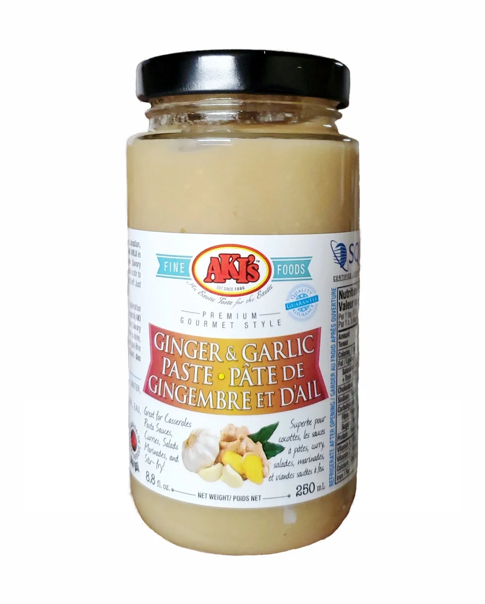 Aki's Aki's Ginger & Garlic Paste 250ml 250ml